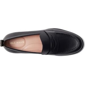 NWOB Cole Haan Stassi LEATHER Women’s Black Loafers